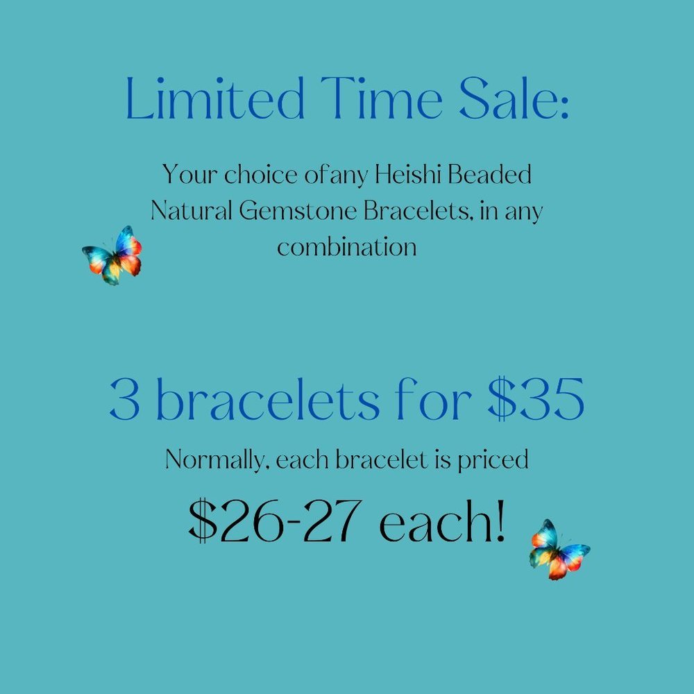 TURQUOISE Heishi Gemstone Bracelet - Picture 2 of 3